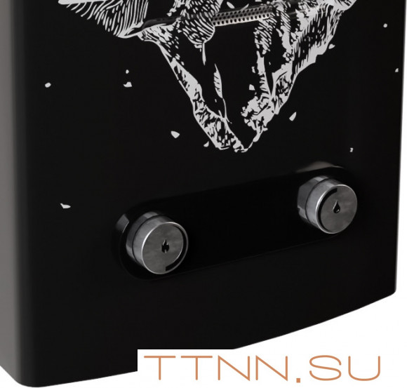 Газовый проточный водонагреватель VilTerm S11 Print (волк) черная Газовый проточный водонагреватель VilTerm S11 Print (волк) черная
