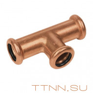 Тройник Sanha ВПр, 35x28x35, для медных труб прессовой