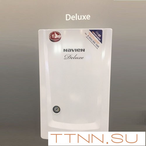 Настенный газовый котел Navien Deluxe 13A White Atmo