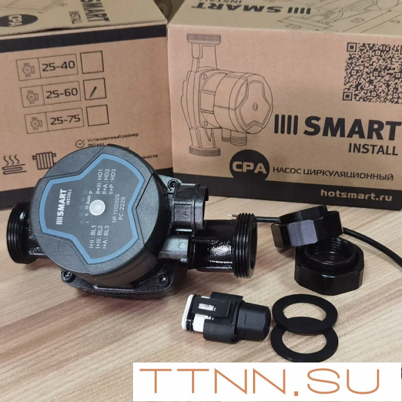 Насос для отопления Smart Install CPA 25-60 180 Насос для отопления Smart Install CPA 25-60 180