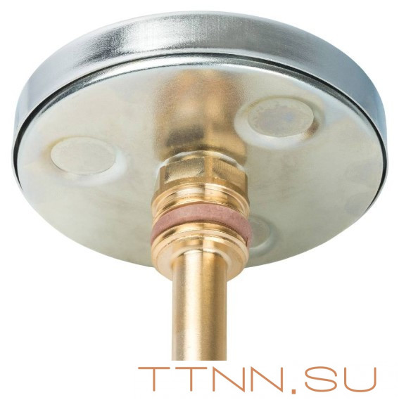 Термометр биметаллический с погружной гильзой Watts F+R801 (T) 80/100