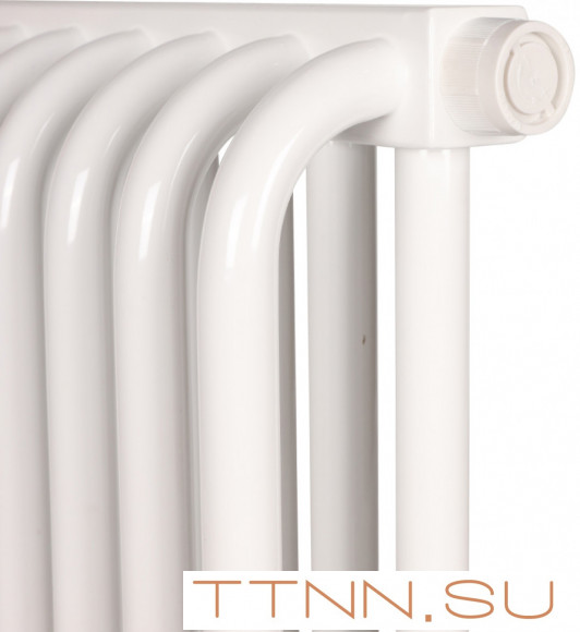 Стальной трубчатый радиатор 2-колончатый Rommer RST 2030/16 нижнее правое подключение RAL9016 Стальной трубчатый радиатор 2-колончатый Rommer RST 2030/16 нижнее правое подключение RAL9016