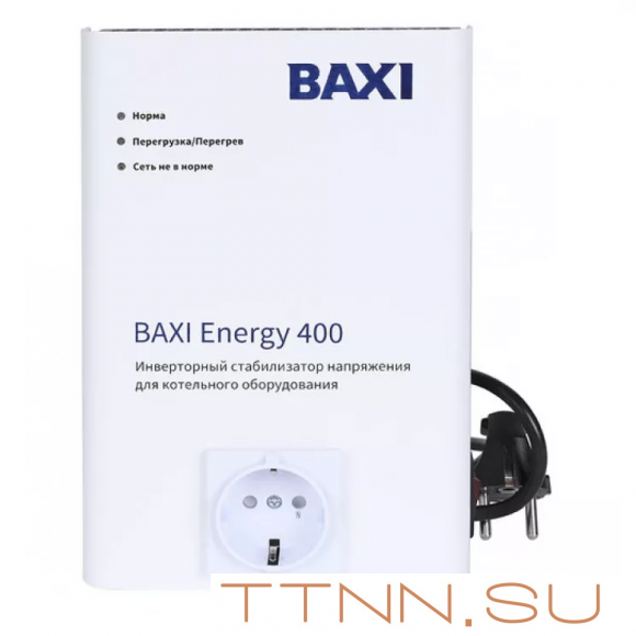 Стабилизатор BAXI Energy 400 инверторный однофазный Стабилизатор BAXI Energy 400 инверторный однофазный