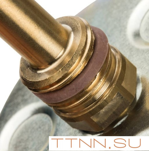 Термометр биметаллический с погружной гильзой Watts F+R801 (T) 80/75