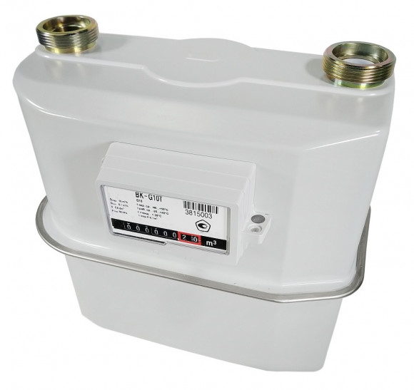 Счетчик газа ВК-G10T Левый с ТК 250 мм Раско Газэлектроника