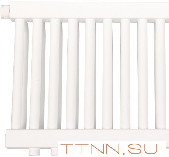 Стальной трубчатый радиатор 2-колончатый Rommer RST 2030/24 нижнее правое подключение RAL9016 Стальной трубчатый радиатор 2-колончатый Rommer RST 2030/24 нижнее правое подключение RAL9016