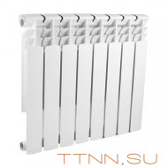 Алюминиевый радиатор Therma Q1 500х80 8 секций Алюминиевый радиатор Therma Q1 500х80 8 секций