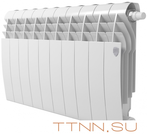 Биметаллический радиатор Royal Thermo BiLiner 350 /Bianco Traffico VR - 10 секц.