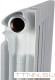 Алюминиевый радиатор STOUT ALPHA 500 AL 10 секций (SRA-2310-050010)