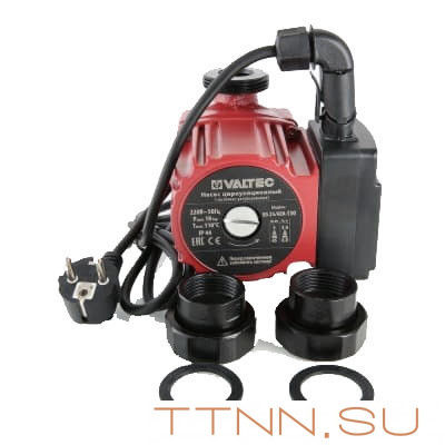 Насос для отопления VALTEC RS 25/6EA-130 Насос для отопления VALTEC RS 25/6EA-130