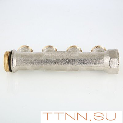 Коллектор Valtec 3 выхода х1" х евроконус 3/4 VTc.500 NE