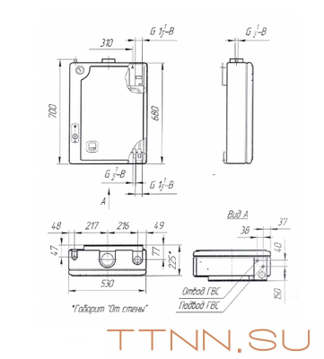 Настенный газовый котел Боринское ИШМА - 12,5 БС Настенный газовый котел Боринское ИШМА - 12,5 БС