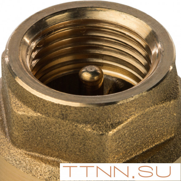 Клапан обратного хода с металлическим седлом STOUT 1/2"