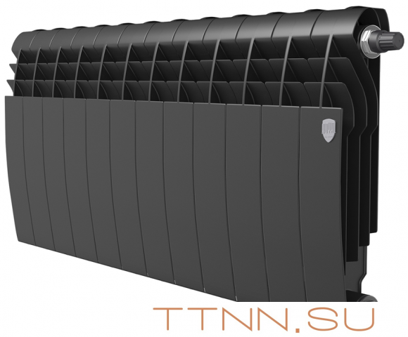 Биметаллический радиатор Royal Thermo BiLiner 350 /Noir Sable VR - 12 секц.