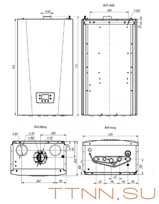 Настенный газовый котел Лемакс PRIME-V14