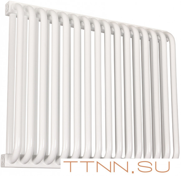 Стальной трубчатый радиатор 2-колончатый Rommer RST 2050/16 нижнее правое подключение RAL9016 Стальной трубчатый радиатор 2-колончатый Rommer RST 2050/16 нижнее правое подключение RAL9016