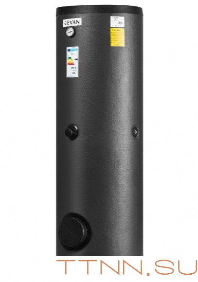 Бойлер косвенного нагрева с двумя змеевиками ЭВАН WBС-HT-500