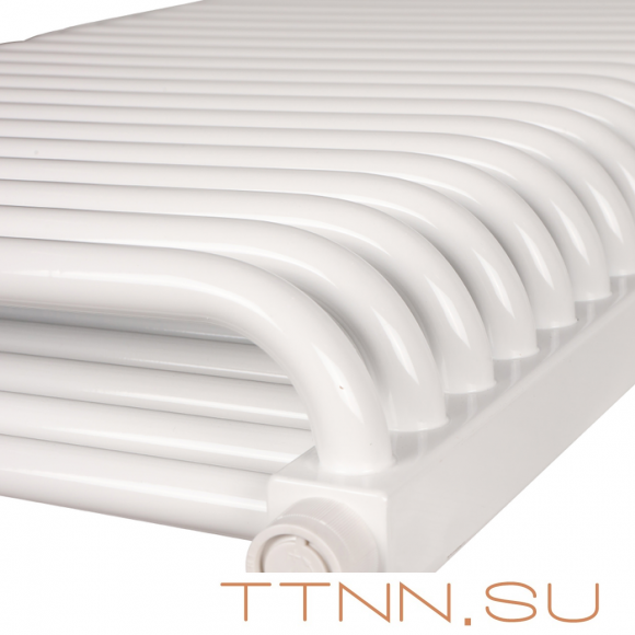 Стальной трубчатый радиатор 2-колончатый Rommer RST 2050/24 нижнее правое подключение RAL9016 Стальной трубчатый радиатор 2-колончатый Rommer RST 2050/24 нижнее правое подключение RAL9016