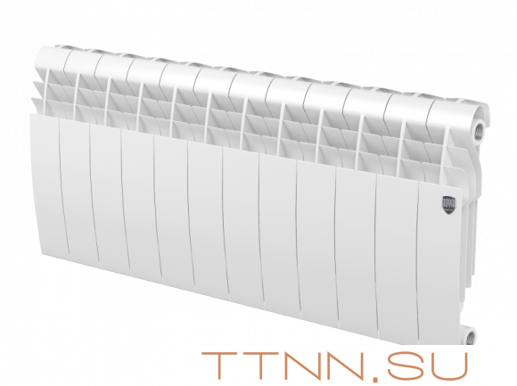 Биметаллический радиатор Royal Thermo Biliner 350 Bianco Traffico 12 секц.