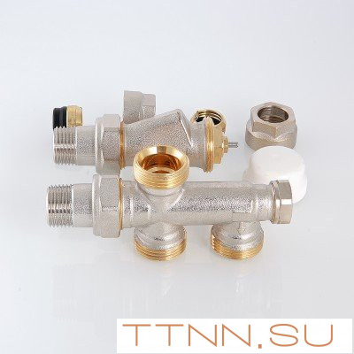 Узел нижнего подключения радиатора Valtec 1/2х100% VT.225 К N E04100