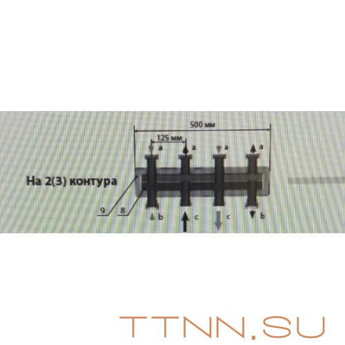 Распределительные гребенки  "ViEiR"(2-3 контура) Распределительные гребенки  "ViEiR"(2-3 контура)