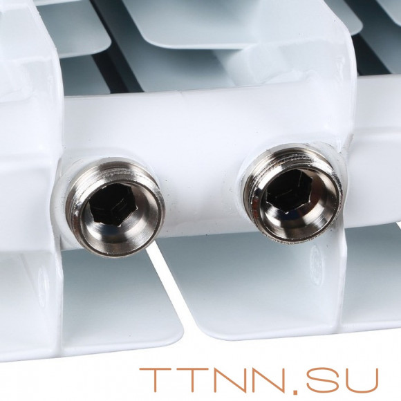 Биметаллический радиатор STOUT SPACE 500 нижнее 7 секций (SRB-0320-050007) Биметаллический радиатор STOUT SPACE 500 нижнее 7 секций (SRB-0320-050007)