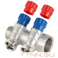 Коллектор с регулировочными вентилями  Valtec 1*3*3/4 VT.560.NE