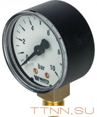 Манометр радиальный Watts F+R200 (MDR) 100/ 10x1/2"