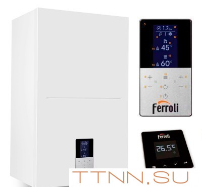 Настенный газовый котел Ferroli Bluehelix Hitech RRT 34 H (EU)