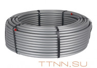 Труба стабильная из сшитого полиэтилена 20 мм STOUT PE-Xc/Al/PE-Xc 20x2,9 (бухта 100 м) серая
