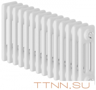 Стальной трубчатый радиатор 3-колончатый Royal Thermo Insignia C3030 - 14 секц. RAL9016, боковое 1/2 Стальной трубчатый радиатор 3-колончатый Royal Thermo Insignia C3030 - 14 секц. RAL9016, боковое 1/2