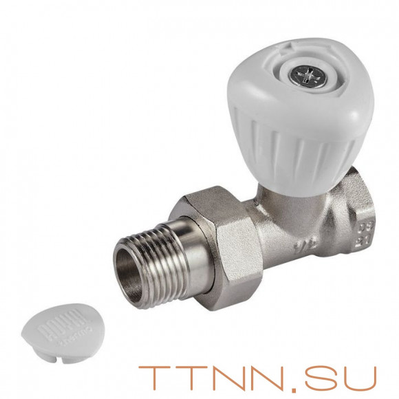 Набор ручной регулировки Royal Thermo прямой 1/2” (никель) Набор ручной регулировки Royal Thermo прямой 1/2” (никель)