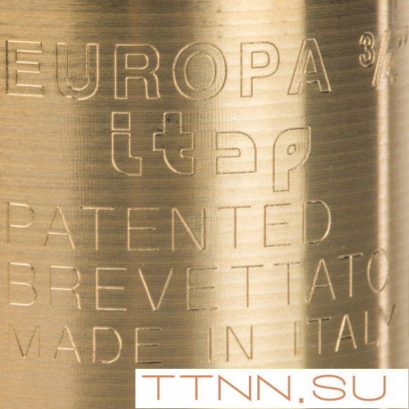 Клапан обратного хода с металлическим седлом STOUT 3/4"