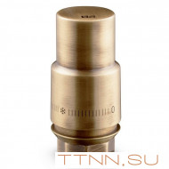 Термоголовка жидкостная Royal Thermo DESIGN М30х1,5 бронза (корпус металл)