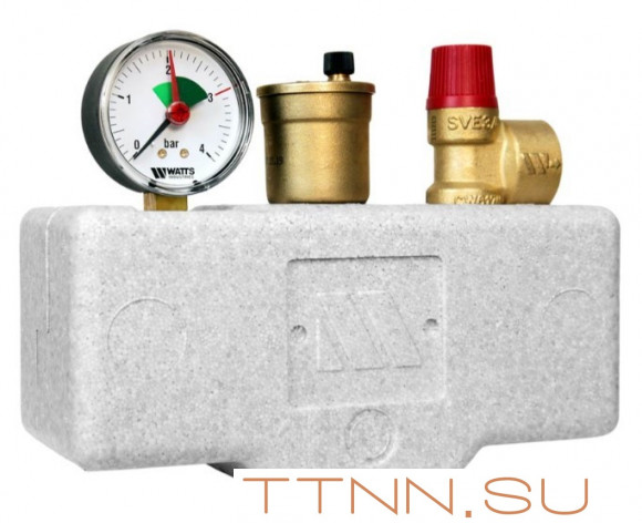 Группа безопасности Watts KSG 30/20M-ISO (до 100 кВт) (в теплоизоляции) Группа безопасности Watts KSG 30/20M-ISO (до 100 кВт) (в теплоизоляции)