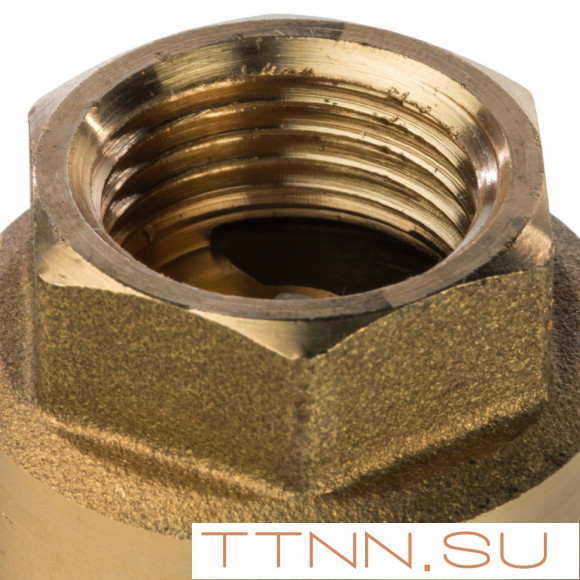 Клапан обратного хода с пластиковым седлом STOUT 1/2"