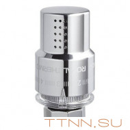 Термоголовка жидкостная Royal Thermo DESIGN М30х1,5 хром (корпус пластик)