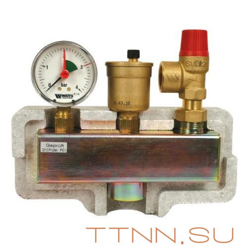 Группа безопасности для котлов KSG 30 ISO Watts KSG 30/20M-ISO (до 100 кВт) Группа безопасности для котлов KSG 30 ISO Watts KSG 30/20M-ISO (до 100 кВт)