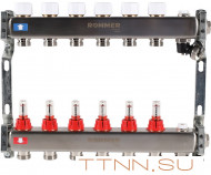 Для отопления Rommer 1"/3/4"x6 с расходомерами (RMS-1201-000006)