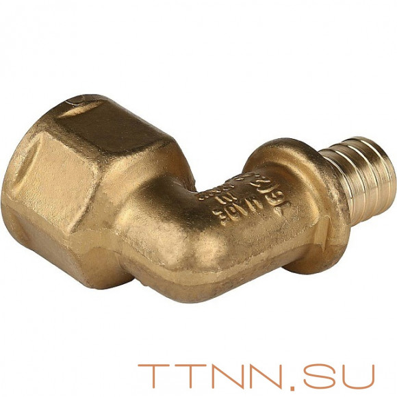 Угольник-переходник с внутренней резьбой 25xG 1" для труб из сшитого полиэтилена Угольник-переходник с внутренней резьбой 25xG 1" для труб из сшитого полиэтилена