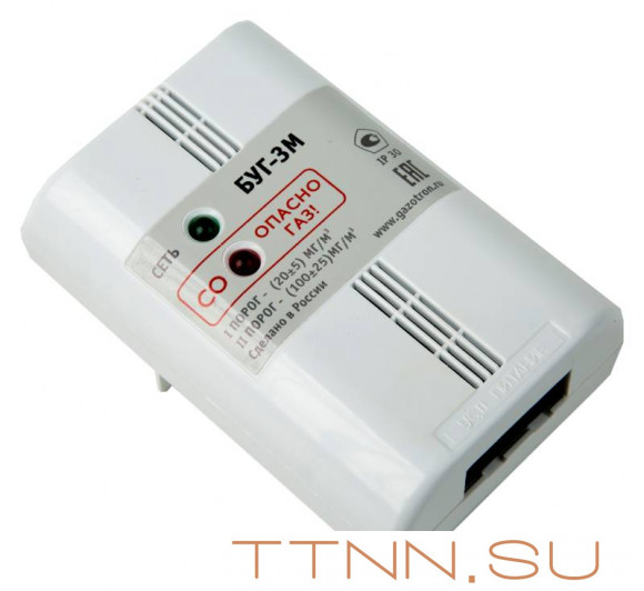 Сигнализатор загазованности БУГ-32 на (СО) для СИКЗ Сигнализатор загазованности БУГ-32 на (СО) для СИКЗ