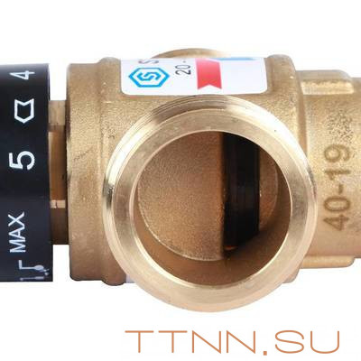 Смесительный клапан STOUT 1 НР 20-43°С KV 1,6 м3/ч Смесительный клапан STOUT 1 НР 20-43°С KV 1,6 м3/ч