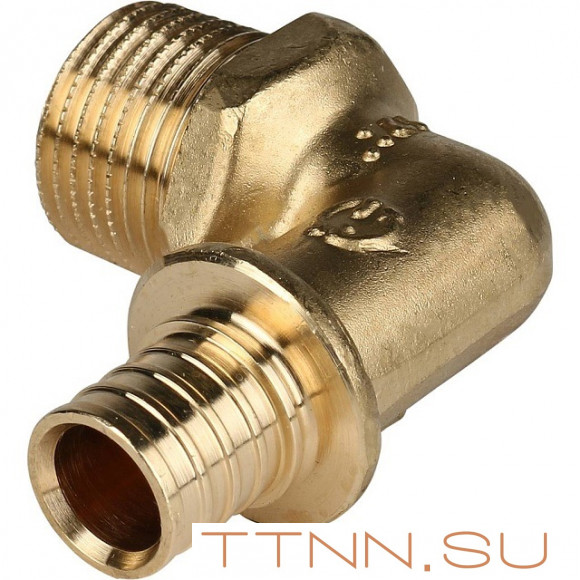 Угольник-переходник с наружной резьбой 32xR 1" для труб из сшитого полиэтилена