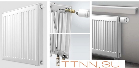 Стальной панельный радиатор Тип 33 Royal Thermo VENTIL COMPACT VC33-450-3000 RAL9016 Стальной панельный радиатор Тип 33 Royal Thermo VENTIL COMPACT VC33-450-3000 RAL9016