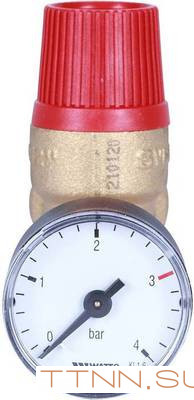 Клапан предохранительный 30 x 1/2" STOUT SVS-0002-003015 Клапан предохранительный 30 x 1/2" STOUT SVS-0002-003015