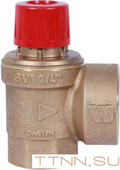 Клапан предохранительный 30х1 1/4" STOUT SVS-0001-003032 Клапан предохранительный 30х1 1/4" STOUT SVS-0001-003032