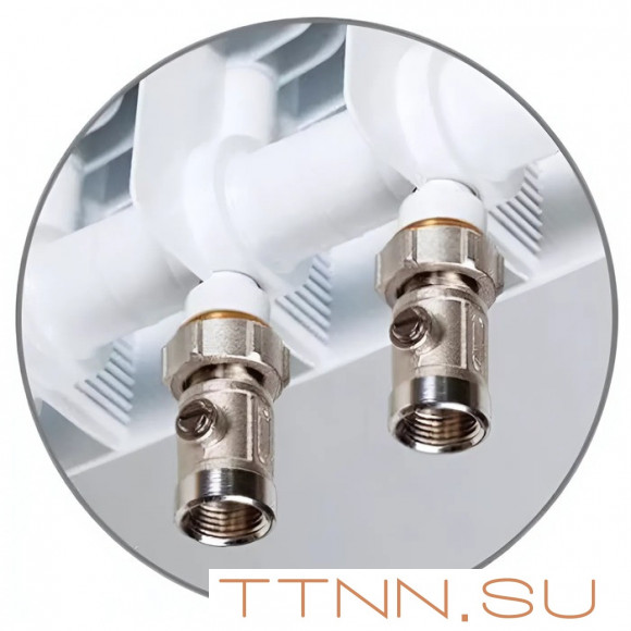 Биметаллический радиатор Rifar SUPReMO 350 х12 секц НП лев (VL) Биметаллический радиатор Rifar SUPReMO 350 х12 секц НП лев (VL)