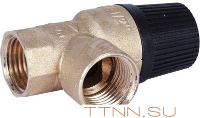 Клапан предохранительный 30х1/2" STOUT SVS-0001-013015 Клапан предохранительный 30х1/2" STOUT SVS-0001-013015