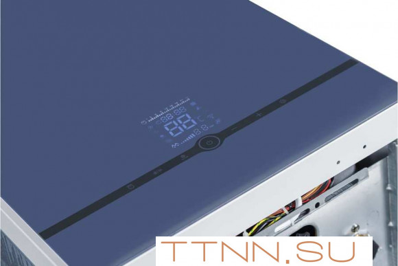 Настенный газовый котел MIZUDO M24Т OpenTherm голубая панель управления