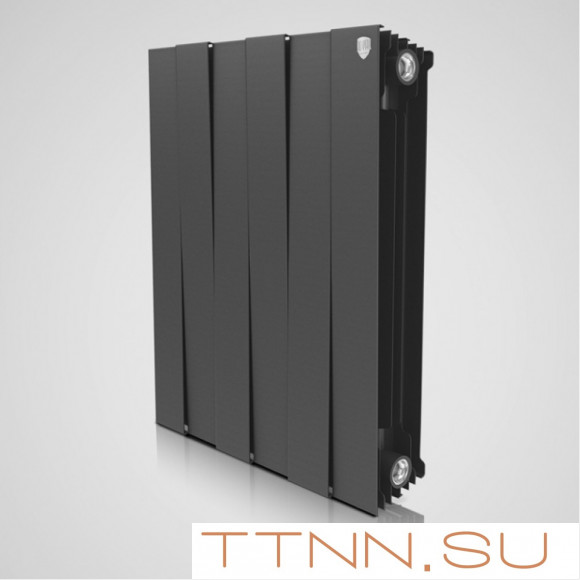 Радиатор биметаллический Royal Thermo PianoForte 500 / Noir Sable